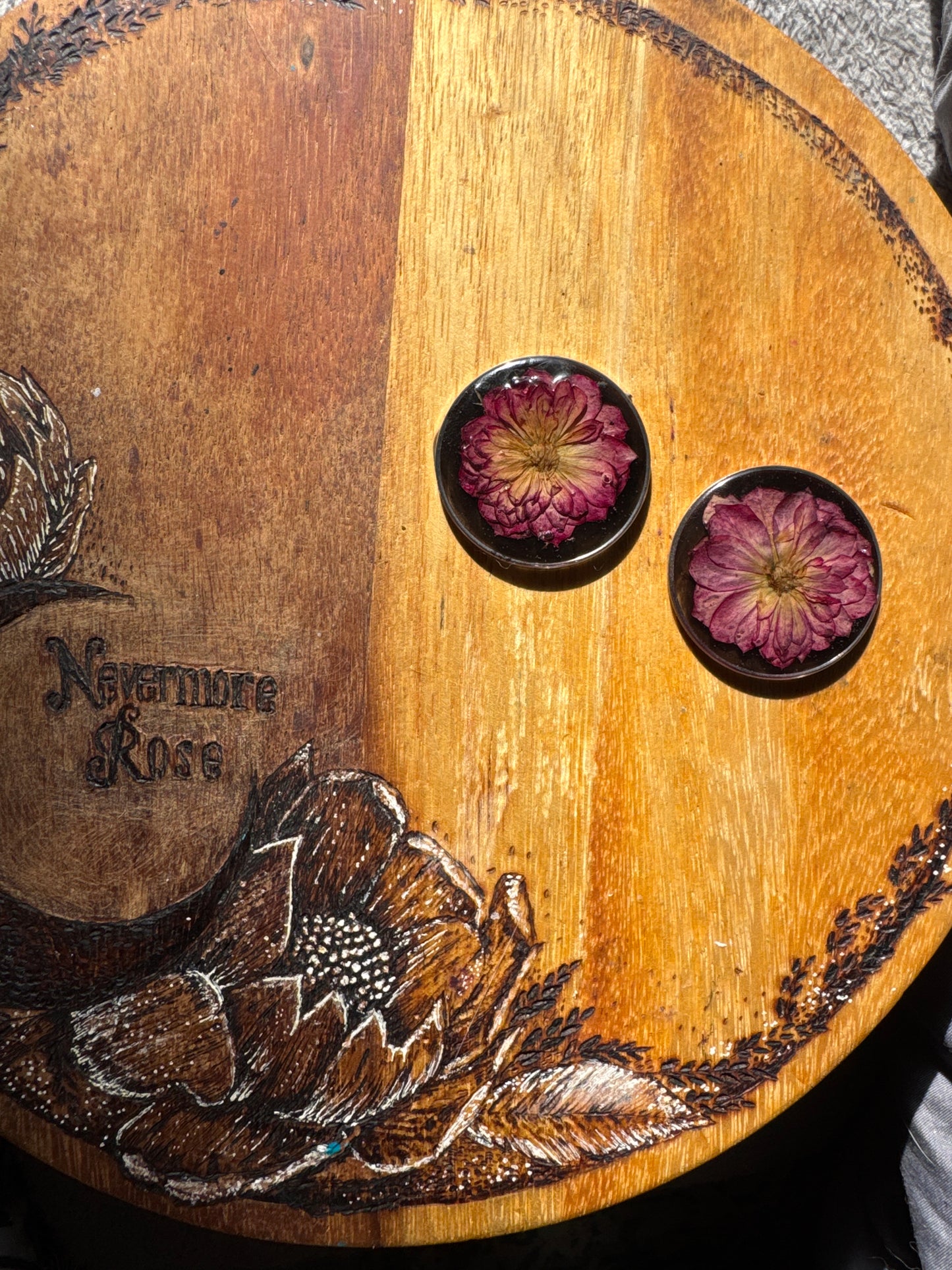 Floral Hoops