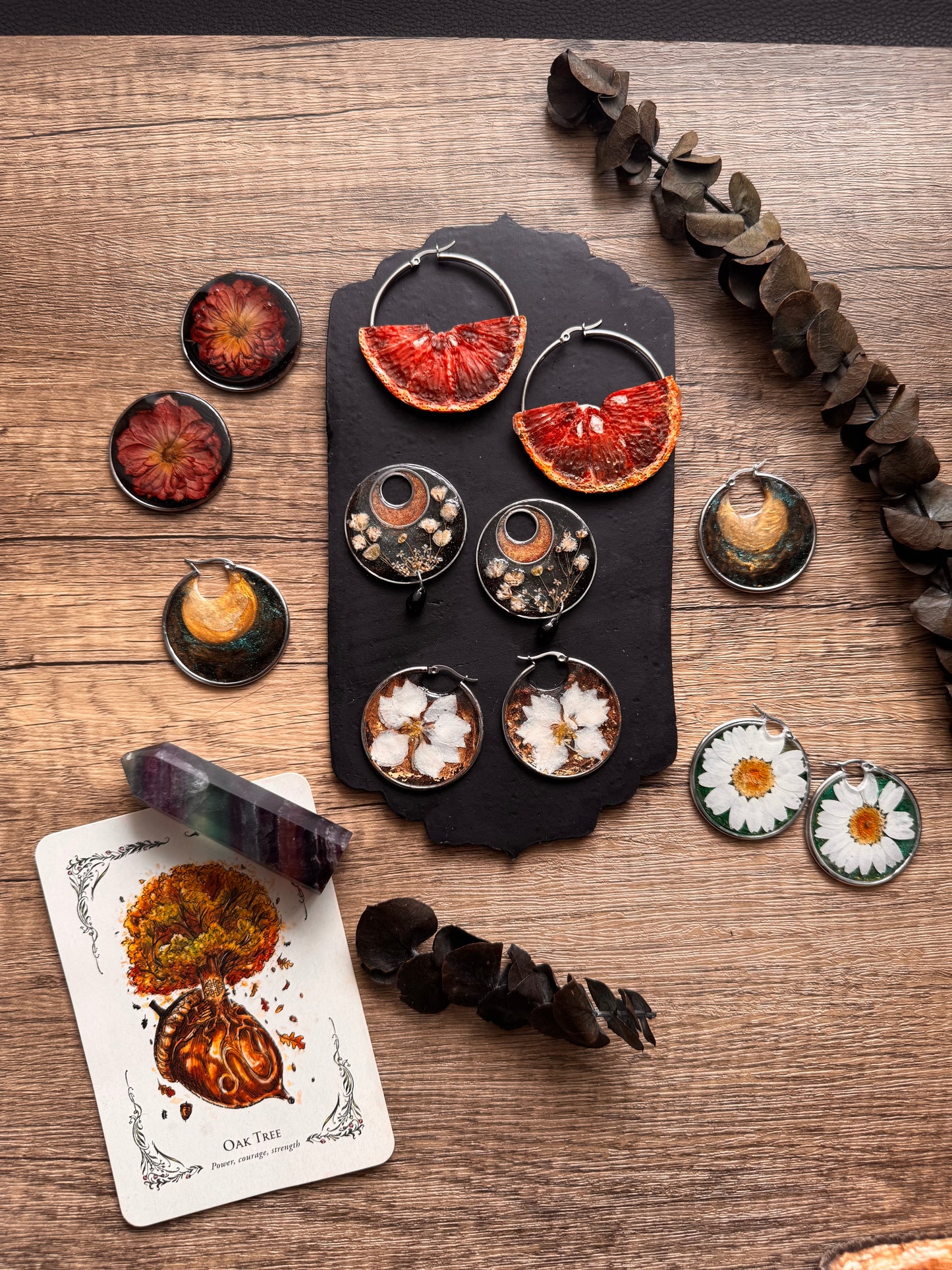 Floral Hoops