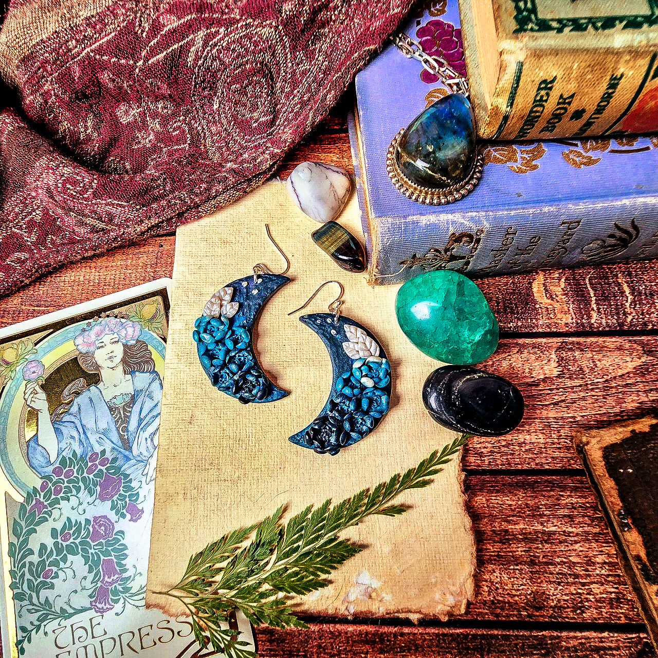 Nevermore Secret Custom Earrings