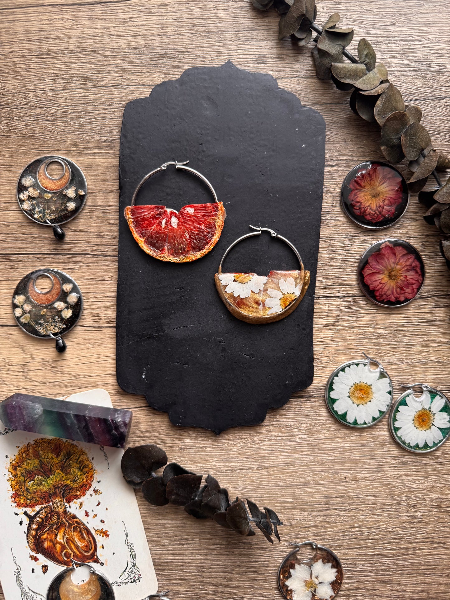 Floral Hoops