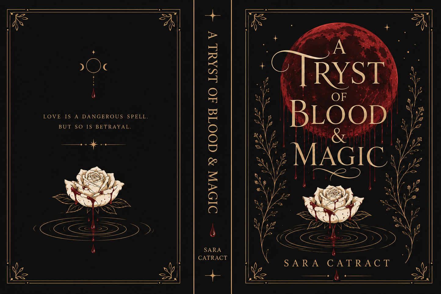 Book cover design for Sara