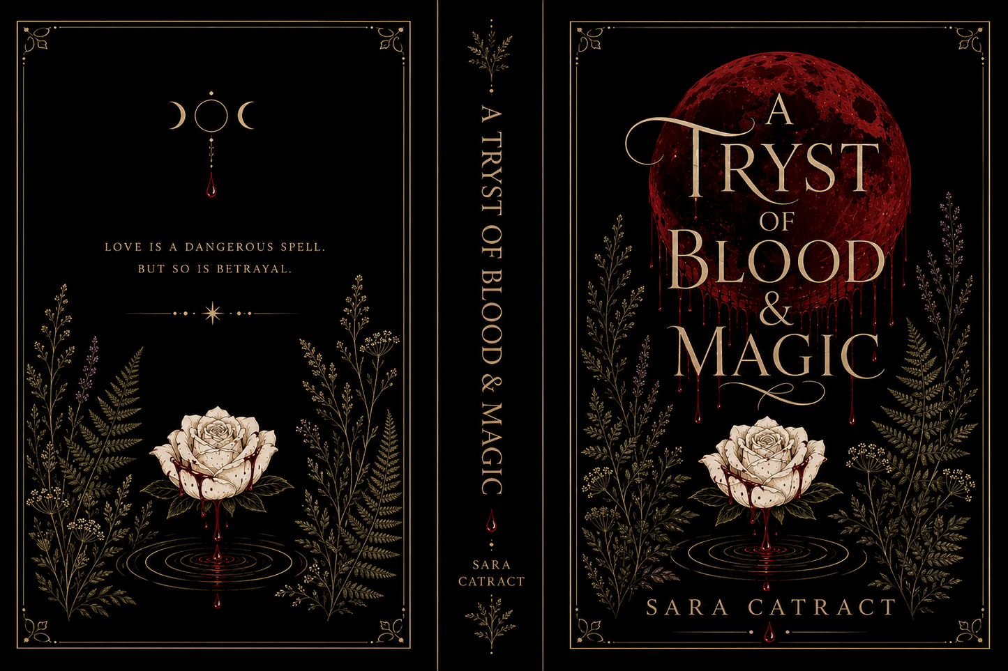 Book cover design for Sara