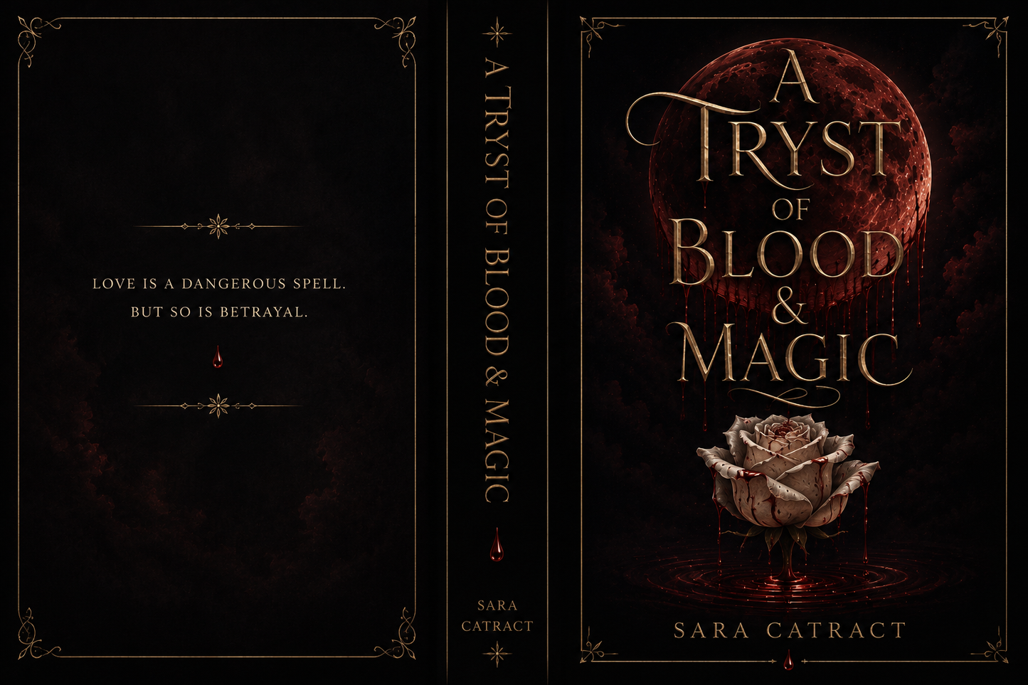 Book cover design for Sara