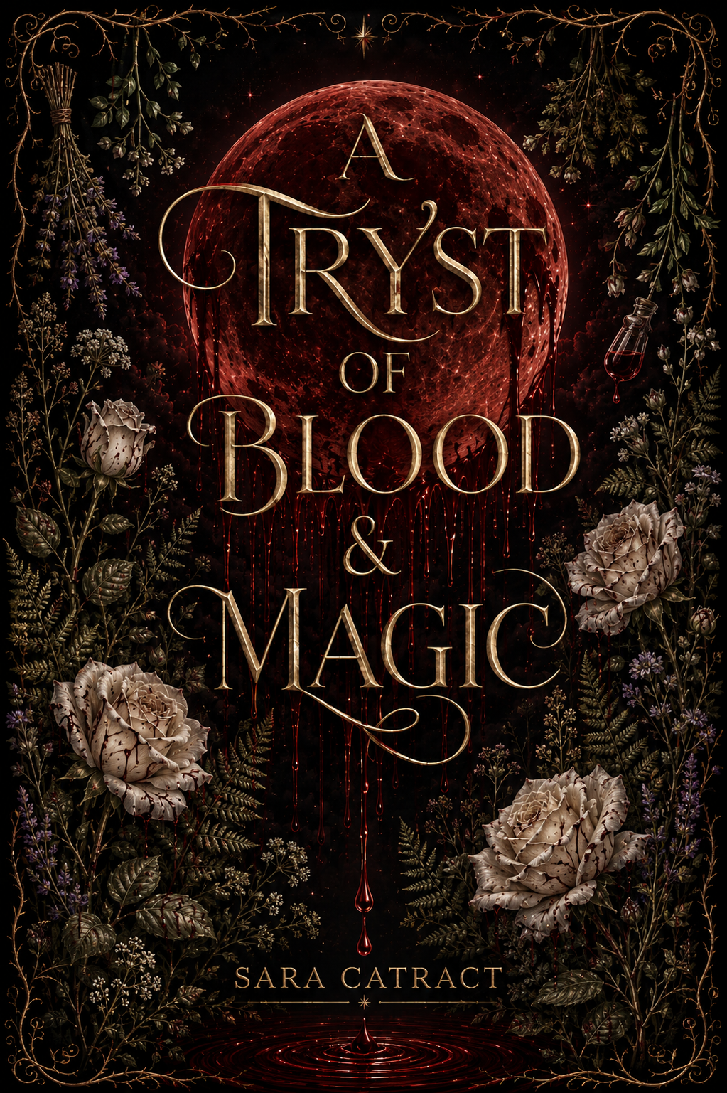 Book cover design for Sara