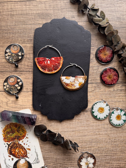 Floral Hoops
