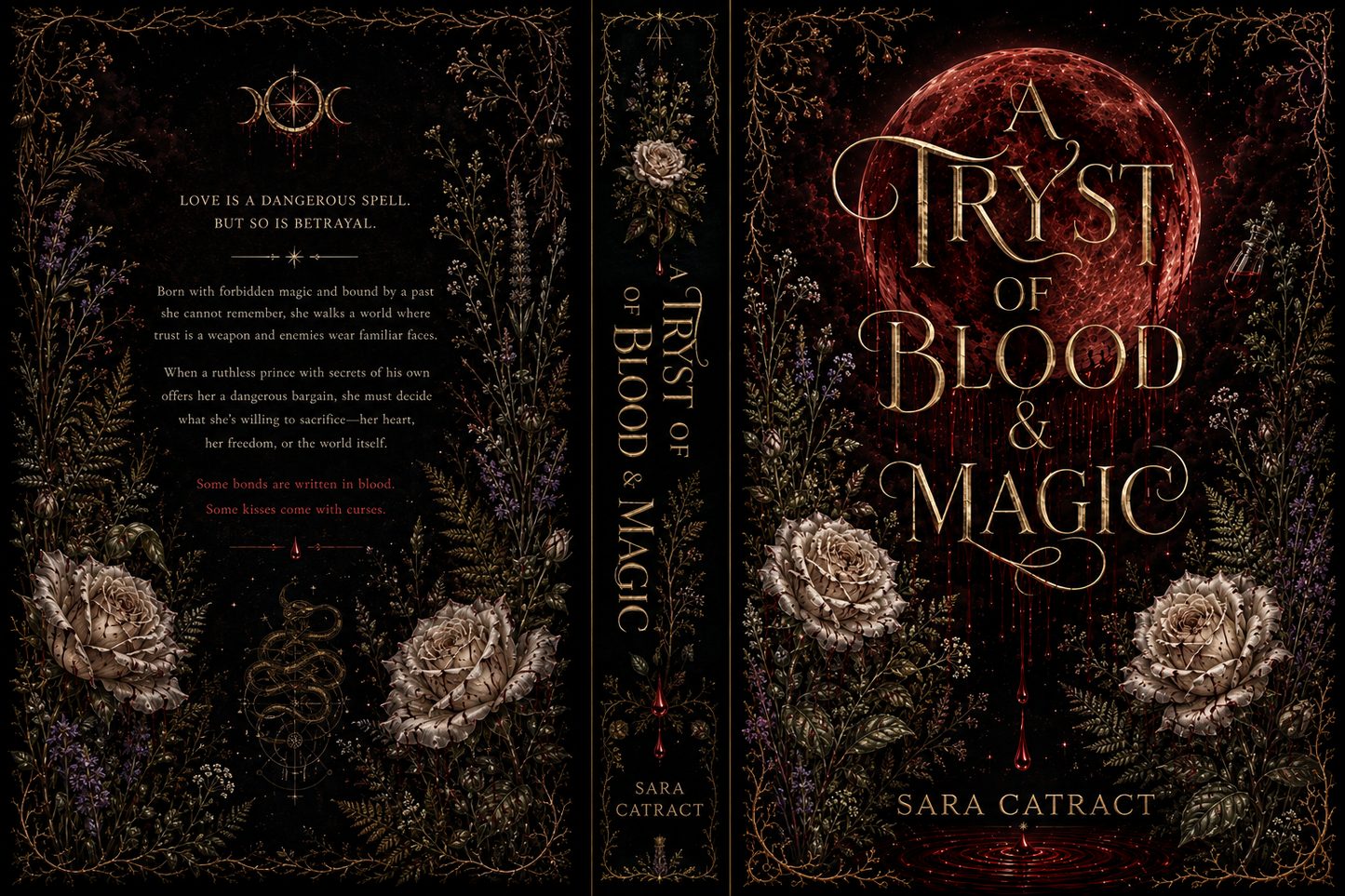 Book cover design for Sara