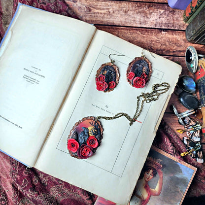Nevermore Raven Pendant (Pre-order)